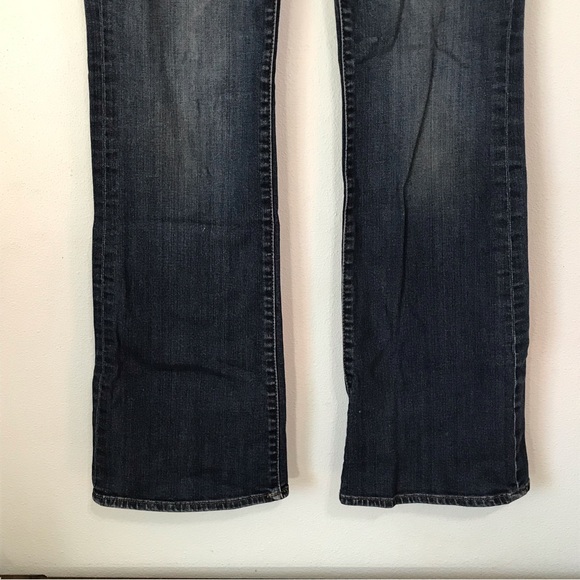 Kut From The Kloth Denim Blue Jeans Womens Size 10 Farrah Baby Bootcut Mid Rise - Picture 7 of 15